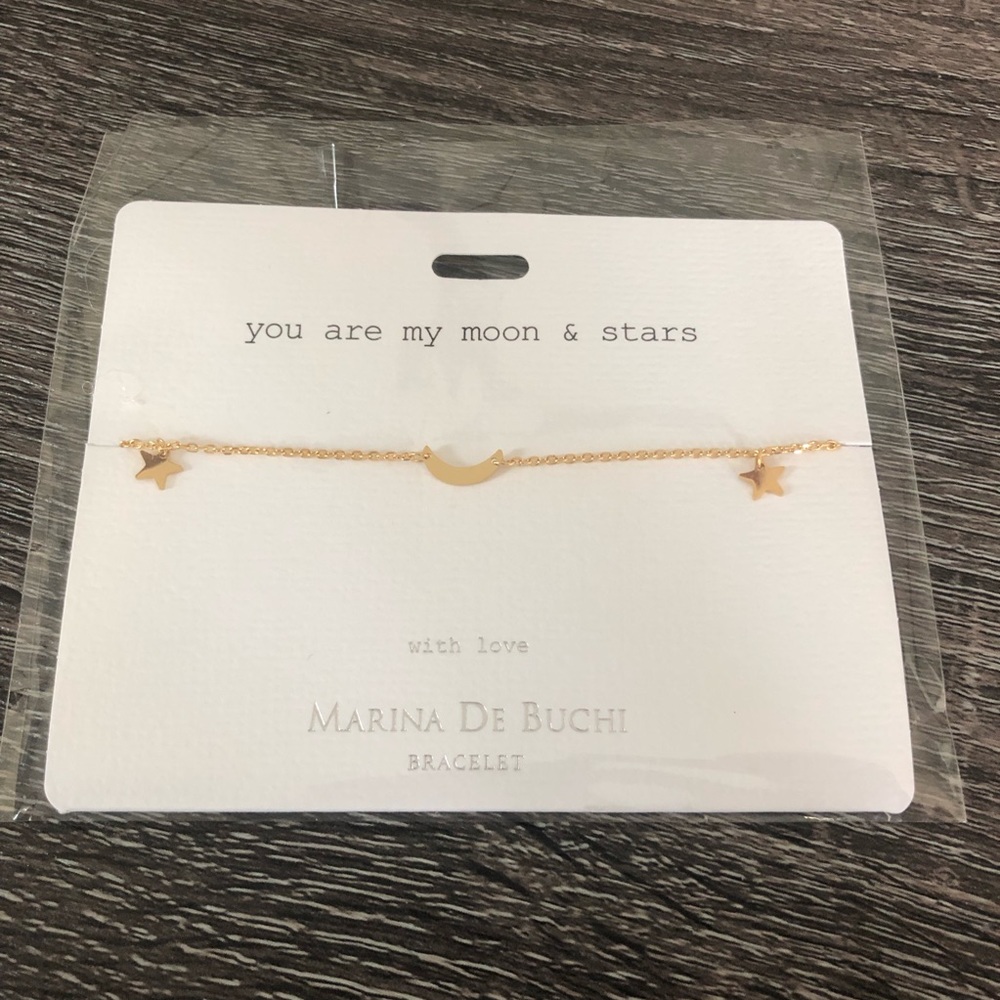 NWT You Are My Moon & Stars Bracelet